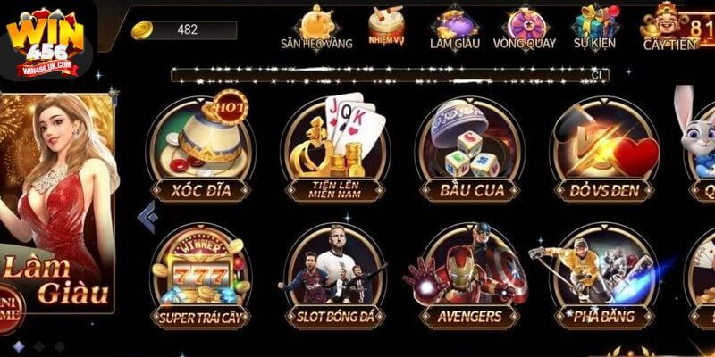 Win456 - nền tảng cá cược online với nhiều tựa game đỉnh cao.