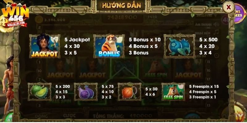 Giải mã tất cả các biểu tượng khi quay hũ đổi tiền mặt tazan Win456.