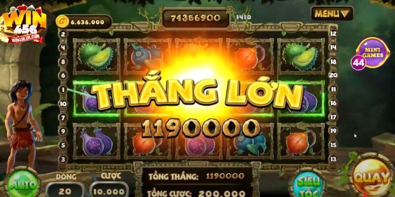 Bỏ túi kinh nghiệm để hốt tiền tỷ khi tham gia slots game tại WIn456.